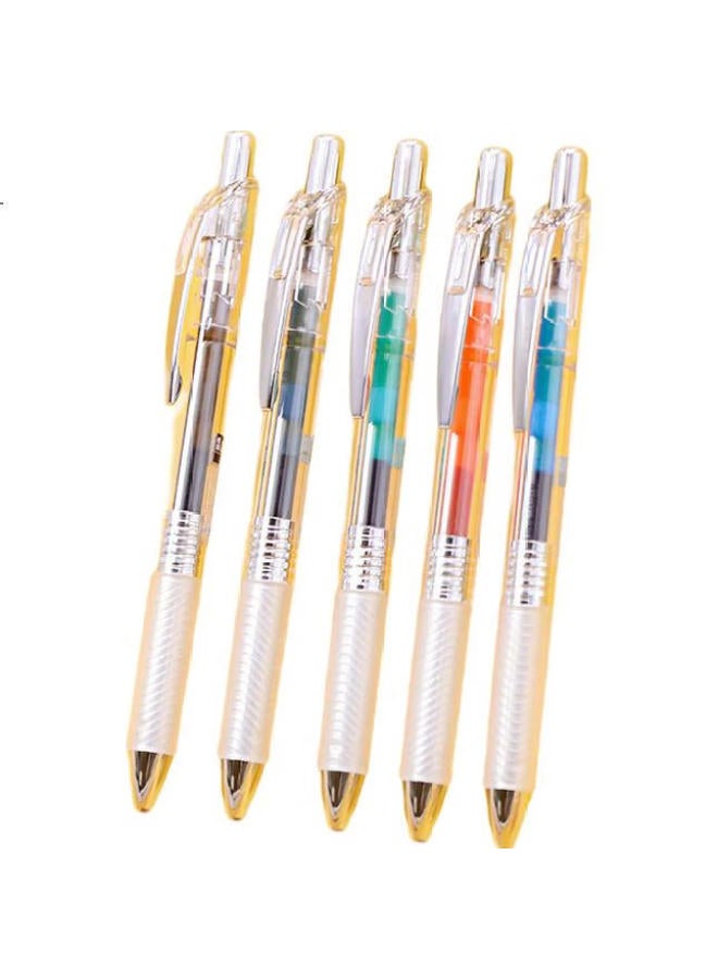 Pentel Bln75Tl Retractable Lake Blue Gel Pen, Stylish 0.5Mm Needle Tip Signing Pen, Business And Student Quick-Drying Ink Pen, Water-Based Pen, Stationery, Lake Blue Single Pen - Image 2