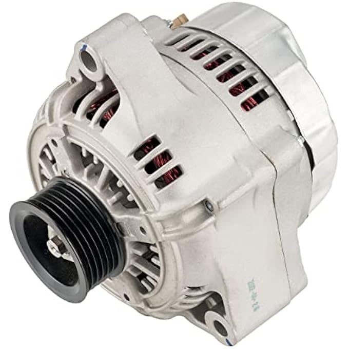 PHILTOP Alternator for Le-xus IS300 2001-2005, GS300 1998-2005, 3.0L, 12V 100A 6-Groove Pulley Clockwise, Replace# 1012117800, 2706046270 - Image 1