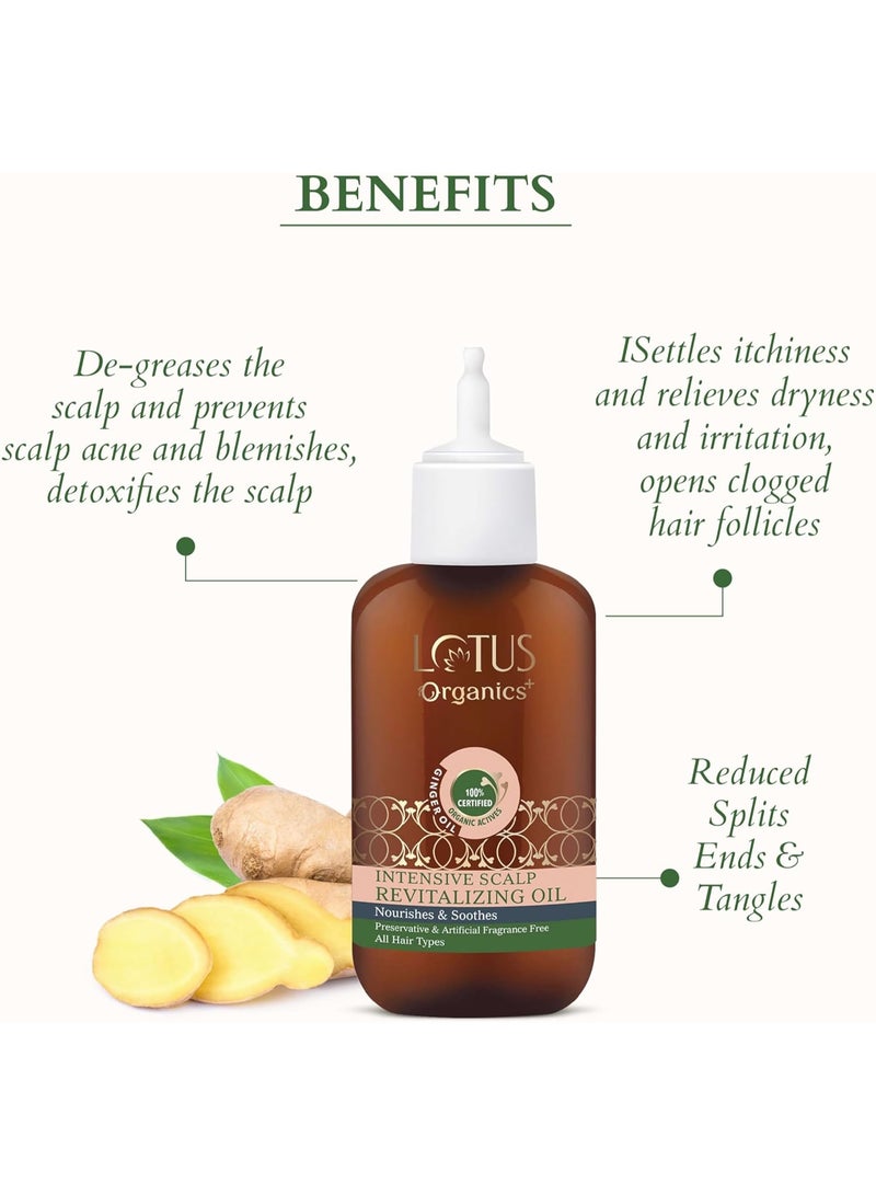 Lotus Lotus Organics+ Intensive Scalp Revitalizing Oil 100ml - Image 3