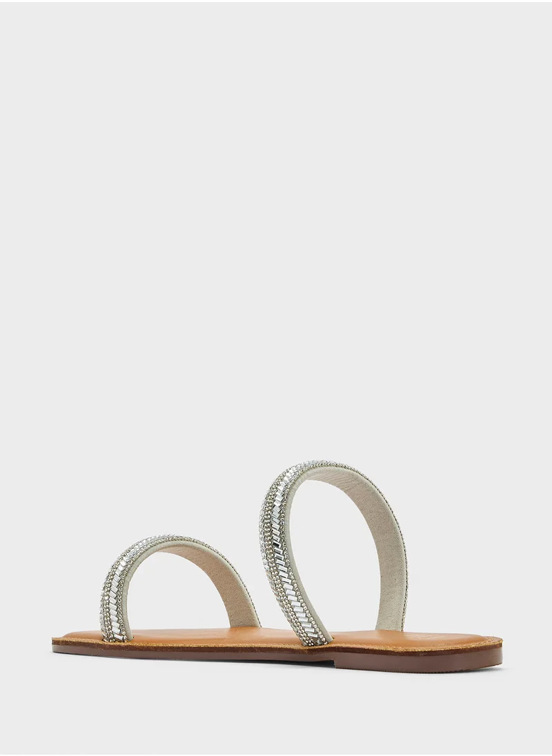 ايلا Sparkly Flat Sandal
