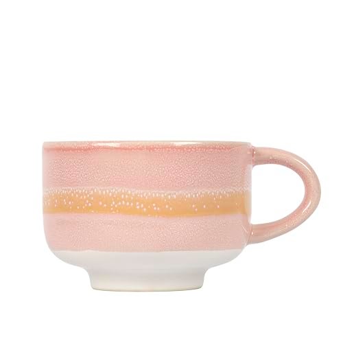 NOVA CERAMICS Ceramic Mug - Large Coffee Mug with Handle - 16 oz coffee cups - Microwave & Dishwasher Safe - Gifts For Women Men Him Her - 16oz - Afterglow - Image 1