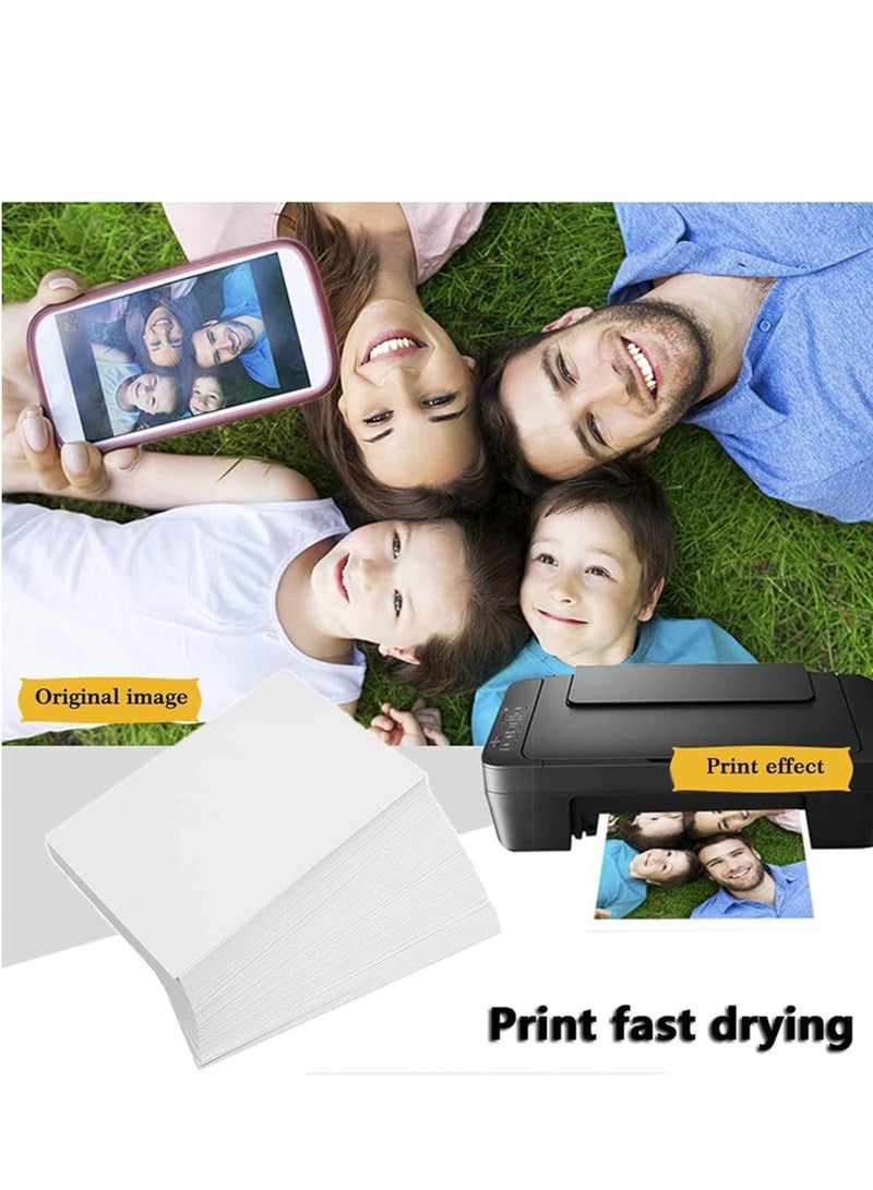 Generic 200 Sheets Photo Paper 4R High Glossy Photographic Paper Works with All Printers (4inx 6in)  - Image 5