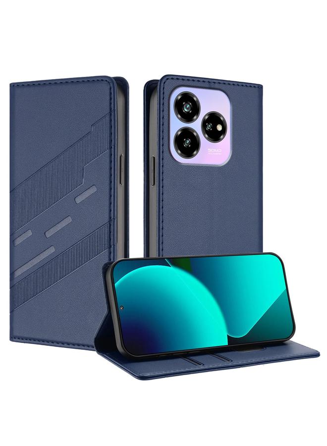 erorex Case For ZTE Nubia V60 Design Embossed Multi-functional Wallet Retro Leather Phone Case - Image 1