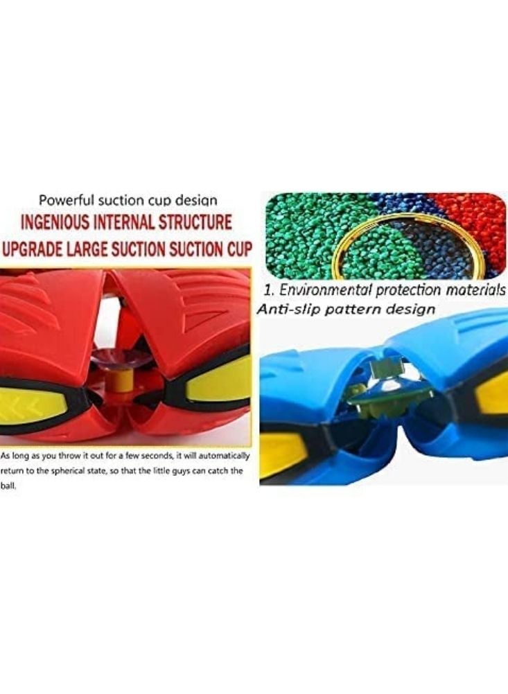 بريميم كرة القرص الطائر السحرية - لعبة رمي وإمساك خارجية متغيرة الشكل للأطفال - Image 3