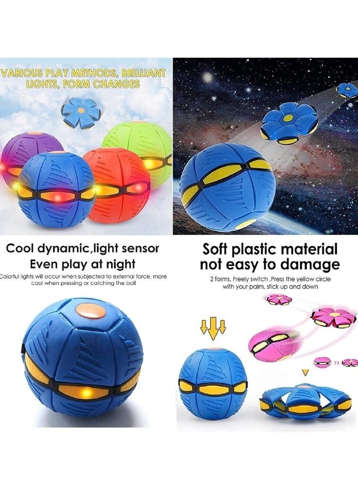 بريميم كرة القرص الطائر السحرية - لعبة رمي وإمساك خارجية متغيرة الشكل للأطفال - Image 2