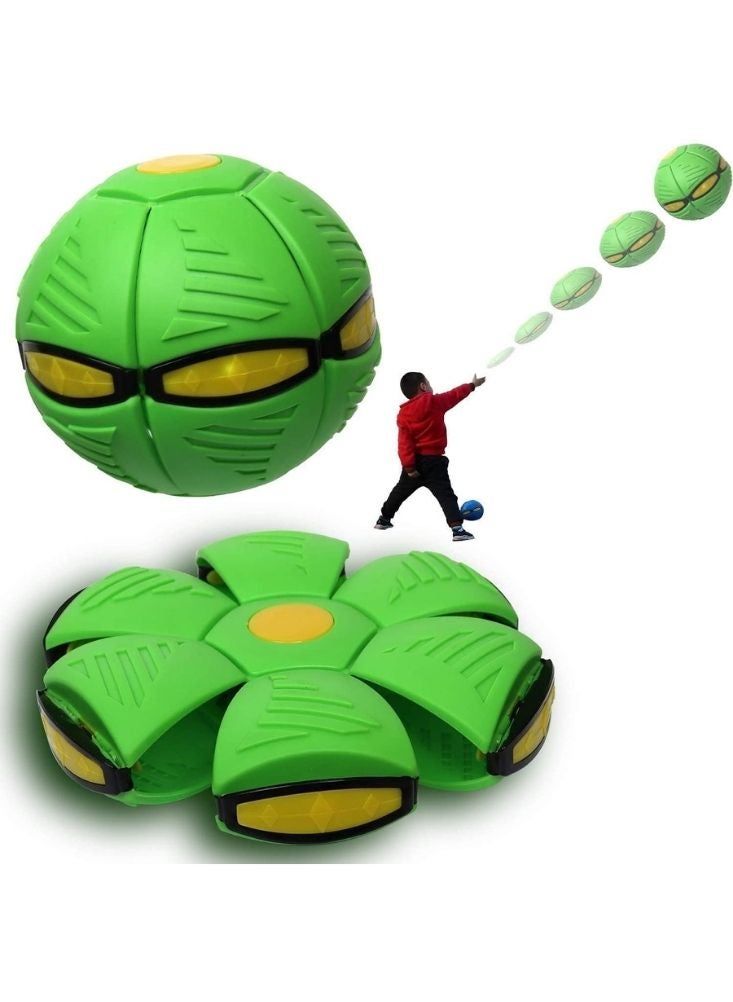 بريميم كرة القرص الطائر السحرية - لعبة رمي وإمساك خارجية متغيرة الشكل للأطفال - Image 1