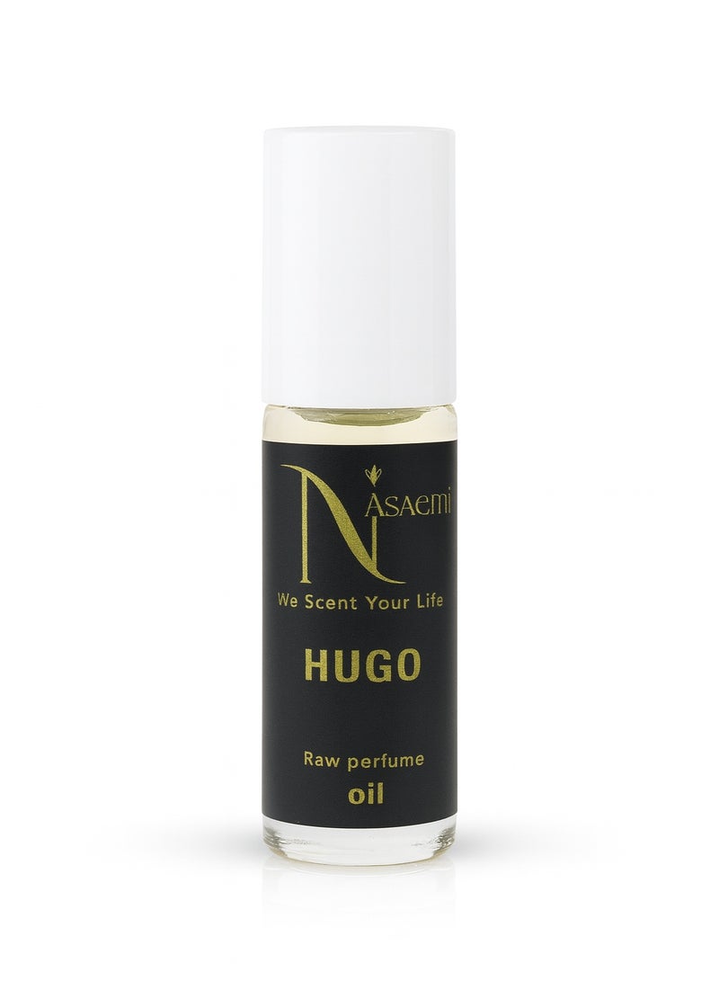 Nasaem HUGO Raw Perfume Oil Roll On For Men 10 ml