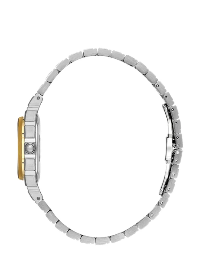 Freelook Paris Freelook - Charmant Women's Watch | Steel Case | Stainless Steel Band | Silver and Gold & Round Dial | Analog | Japanese Quartz | Mineral Glass | Premium Luxury Watch | Ideal Gift | Water Resistant 50 Meters
