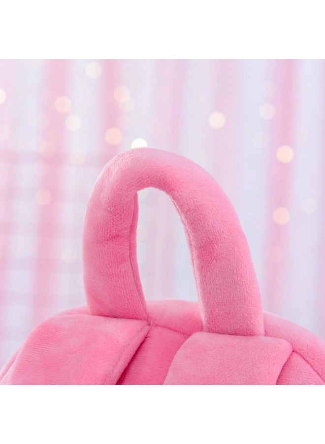 Gloveleya Unicorn Backpack for Girls Kids Backpack Plush Unicorn Toy Gifts for Kids Baby Napkins Snack Books Bag White 9 Inches - Image 5