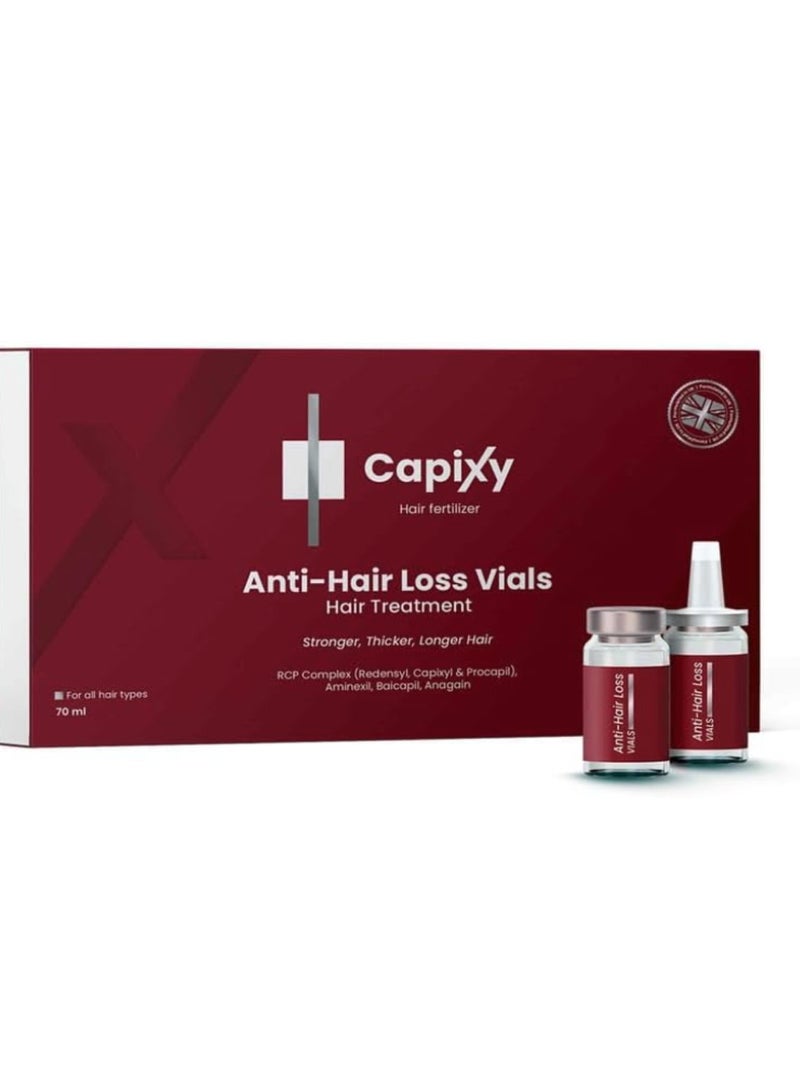 Capixy Anti Hair Loss Vials - 70Ml - Image 1