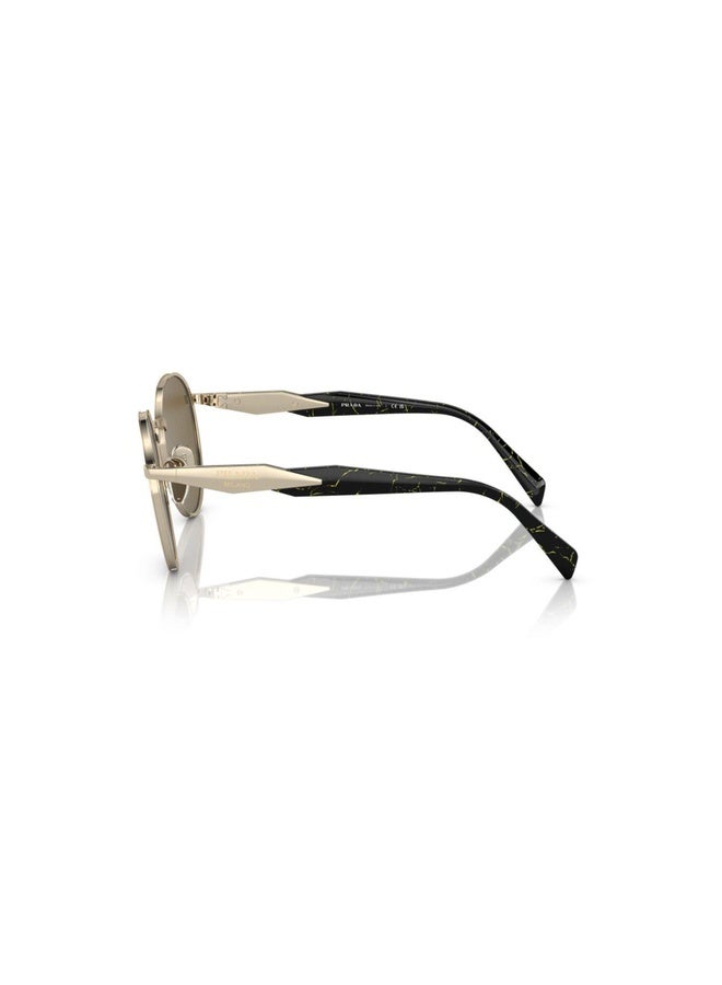 PRADA Woman PHANTOS  SUNGLASSES- PR 56ZS - lense size:54mm - PALE GOLD - Image 4