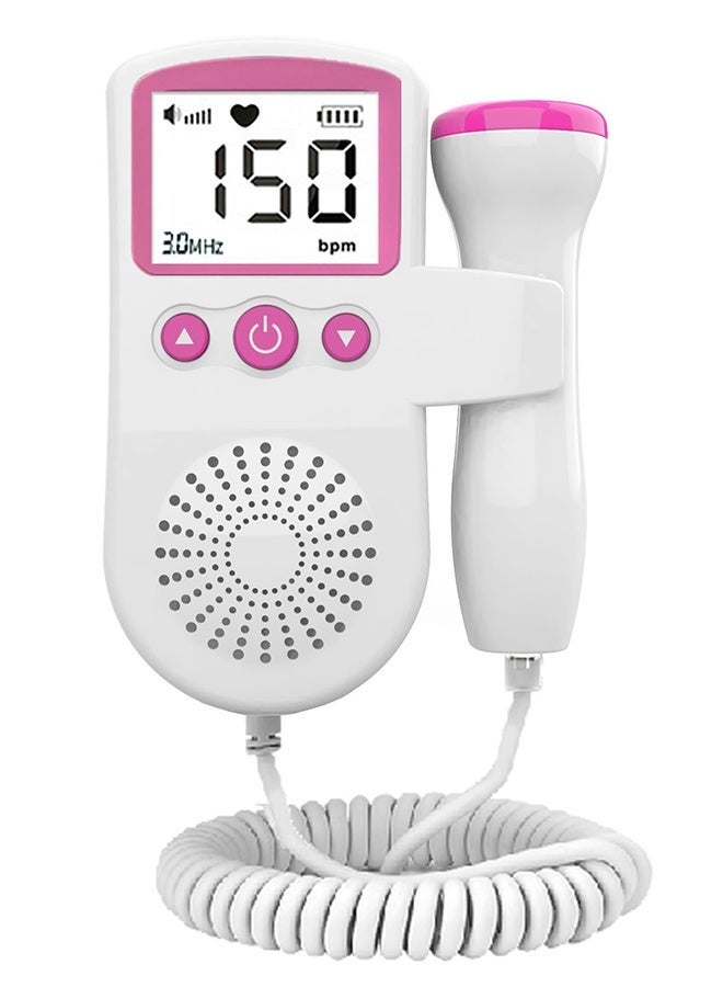 general Portable Ultrasound Doppler Fetal Heart Rate Monitor with LCD Screen - Image 1