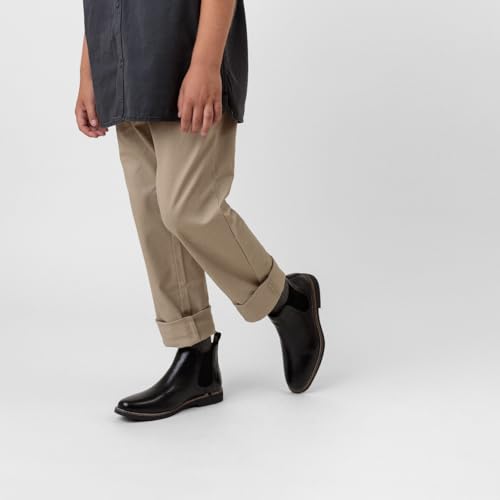 Deer Stags Boy's Zane Chelsea Boot, Black, 7 Big Kid - Image 5