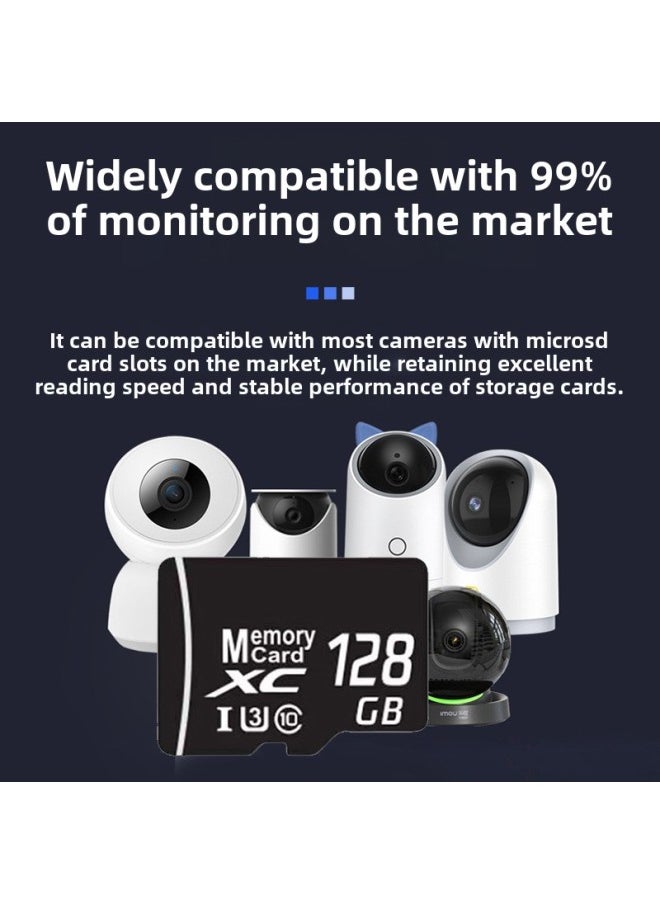 Monitoring Memory Card 128g Camera Monitoring Recorder Special Storage Card Class10 High Speed U3 Memory Card-Color:Tf Black-Capacity:4gb Premium Version  - Image 4