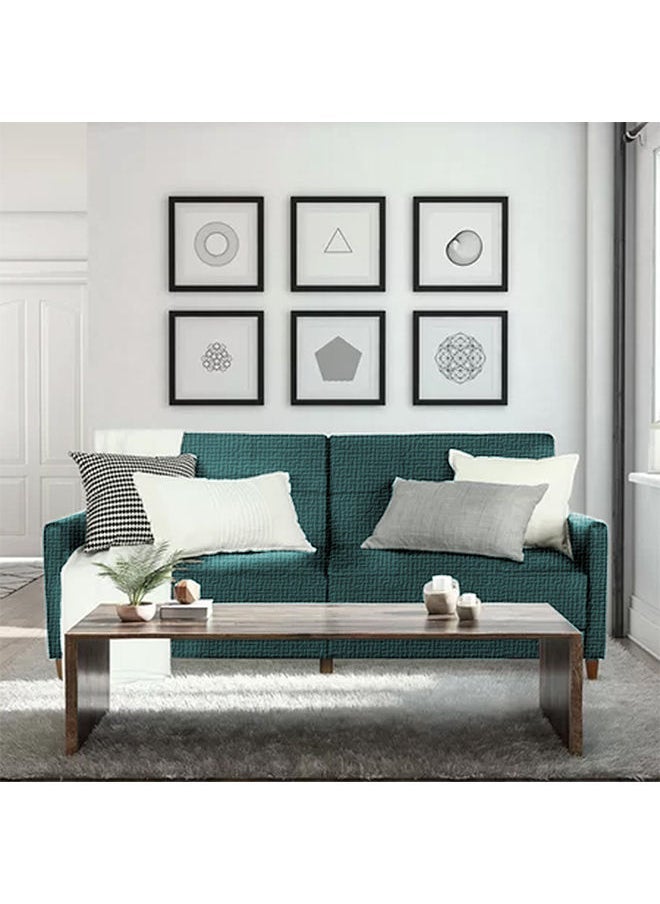 صوفة ديباج أوديسا  | 2 - مقاعد صوفا من المخمل 193x85x86 سم  - تركواز  - Image 1