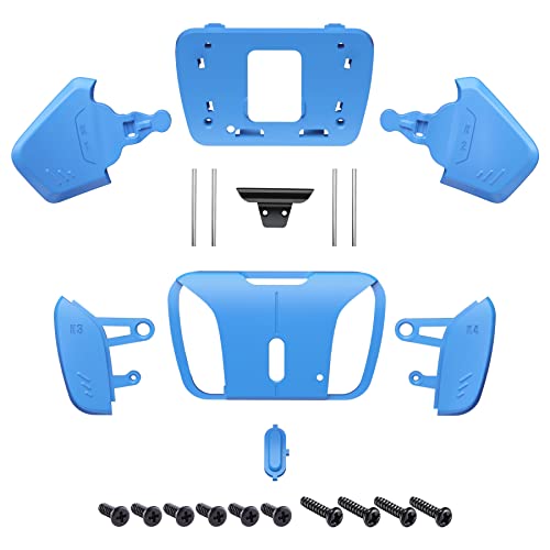 eXtremeRate Starlight Blue Replacement Redesigned K1 K2 K3 K4 Back Buttons Housing Shell for PS5 Controller eXtremeRate RISE4 Remap Kit - Controller & RISE4 Remap Board NOT Included - Image 3
