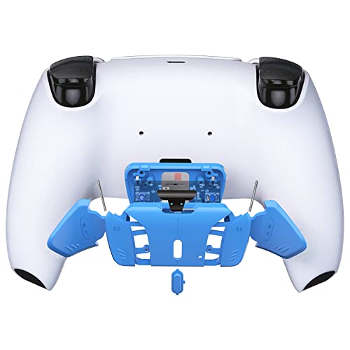 eXtremeRate Starlight Blue Replacement Redesigned K1 K2 K3 K4 Back Buttons Housing Shell for PS5 Controller eXtremeRate RISE4 Remap Kit - Controller & RISE4 Remap Board NOT Included - Image 4