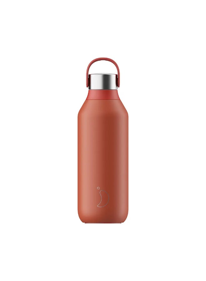 Chilly's | Water Bottle | Series 2 | 500ml | Maple Red - Image 1