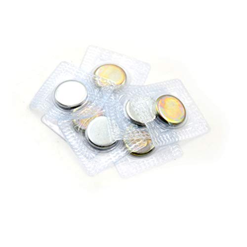 Bluemoona 10 Sets - 18mm 3/4" Hidden Invisible Sew-In Magnetic Snap PVC Closure Purse Fastener - Image 4