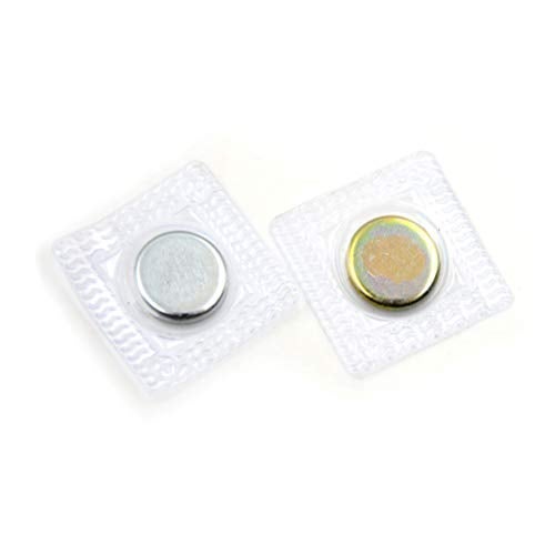 Bluemoona 10 Sets - 18mm 3/4" Hidden Invisible Sew-In Magnetic Snap PVC Closure Purse Fastener - Image 1
