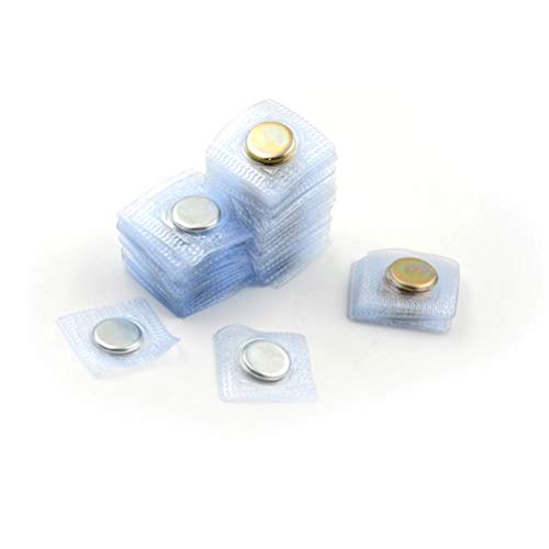 Bluemoona 10 Sets - 18mm 3/4" Hidden Invisible Sew-In Magnetic Snap PVC Closure Purse Fastener - Image 3