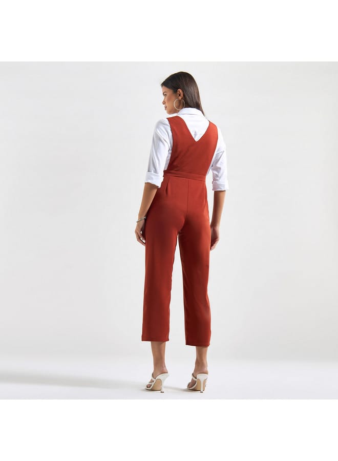 Splash FAV Jumpsuit with V-neck and Pockets - Image 3