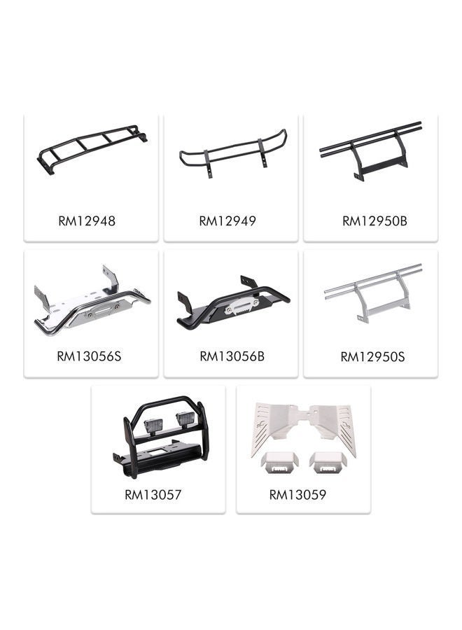 NIBEMINENT Front Bumper Replacement For Traxxas RC Car Parts Accessories 15x4x10cm - Image 3