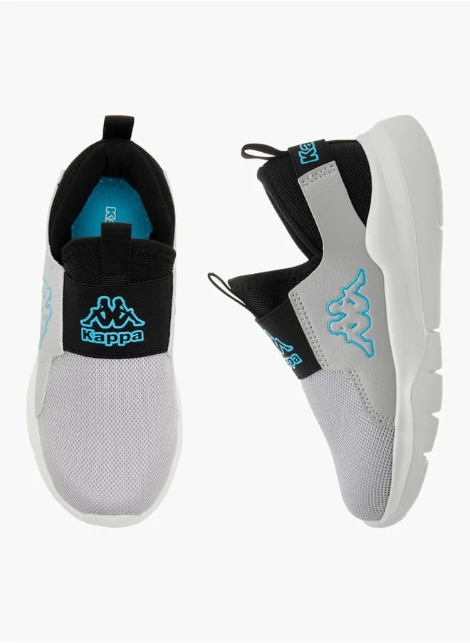 كابا Boys' Logo Detail Slip-On Sports Shoes with Pull Up Tab