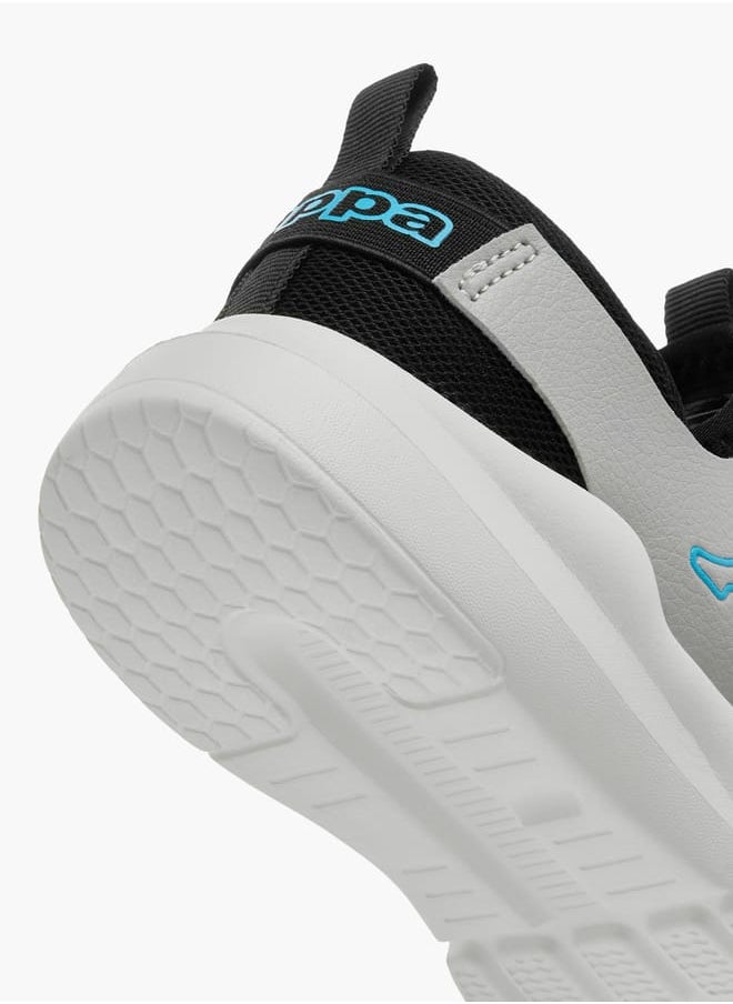 Kappa Boys' Logo Detail Slip-On Sports Shoes with Pull Up Tab  - Image 5