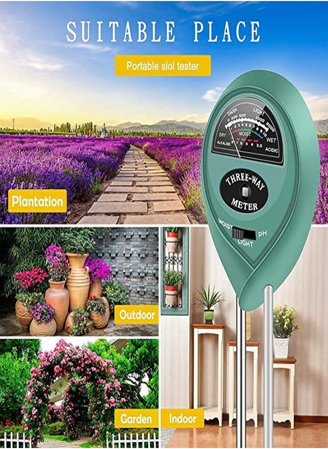 3-In-1 Multifunctional Soil Health Testing Meter 2 Pcs