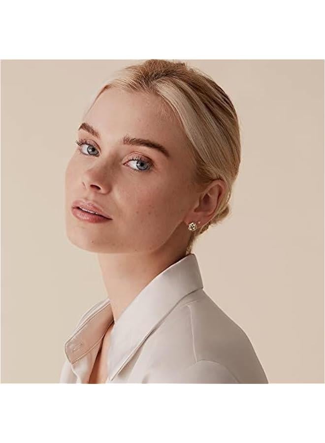 PAVOI 14K Gold Plated Sterling Silver Post Love Knot Stud Earrings | Gold Earrings for Women - Image 4