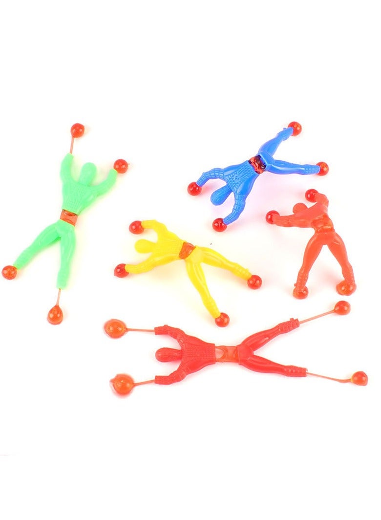 Stretchy Sticky Spider Climbing Wall Climber Man Turn Somersault Party Hand Birthday Party Gadgets Leisure Boy Girl Children Toy  - Image 1