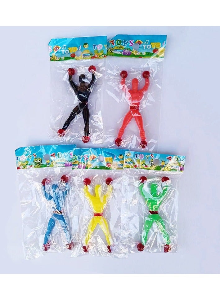 Stretchy Sticky Spider Climbing Wall Climber Man Turn Somersault Party Hand Birthday Party Gadgets Leisure Boy Girl Children Toy  - Image 4
