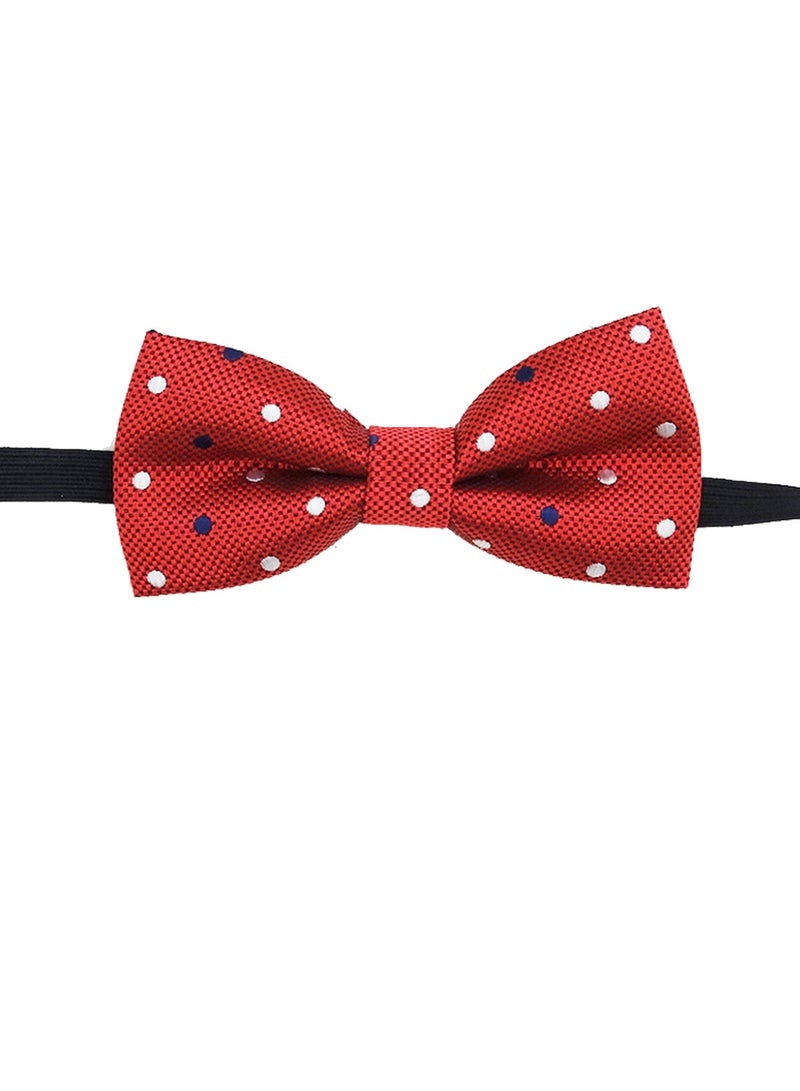 2 Pcs/Set Gentleman Sytyle Adjustable Pre-tied Bow Tie for Boys Child Kids（Twill） - Image 3