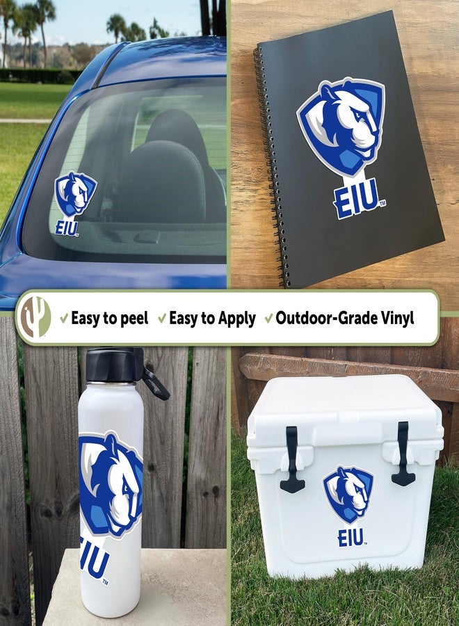 Desert Cactus Eastern Illinois University EIU Panthers Vinyl Decal Laptop Water Bottle Car Scrapbook Sticker (IND 11) - Image 2