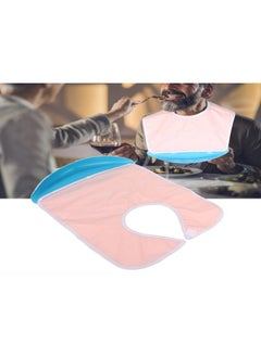 Thoraya Adult Elder Detachable Bib Waterproof Three-Dimensional Eating Disability Aid Burp ClothPink  - Image 5