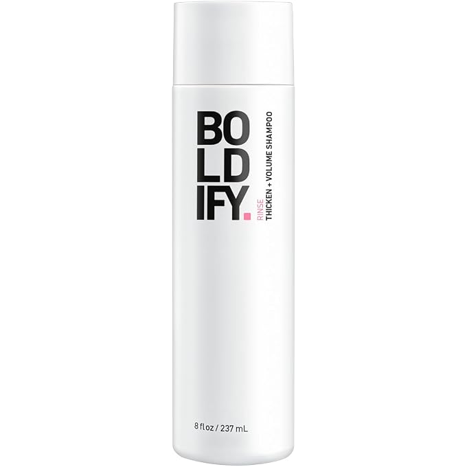 Boldify Hair Thickening Shampoo Natural Anti Loss Complex Instantly Stimulates Thicker, Fuller Cruelty & Sulfate Free Biotin For Growth 8Oz 8 Oz - Image 1