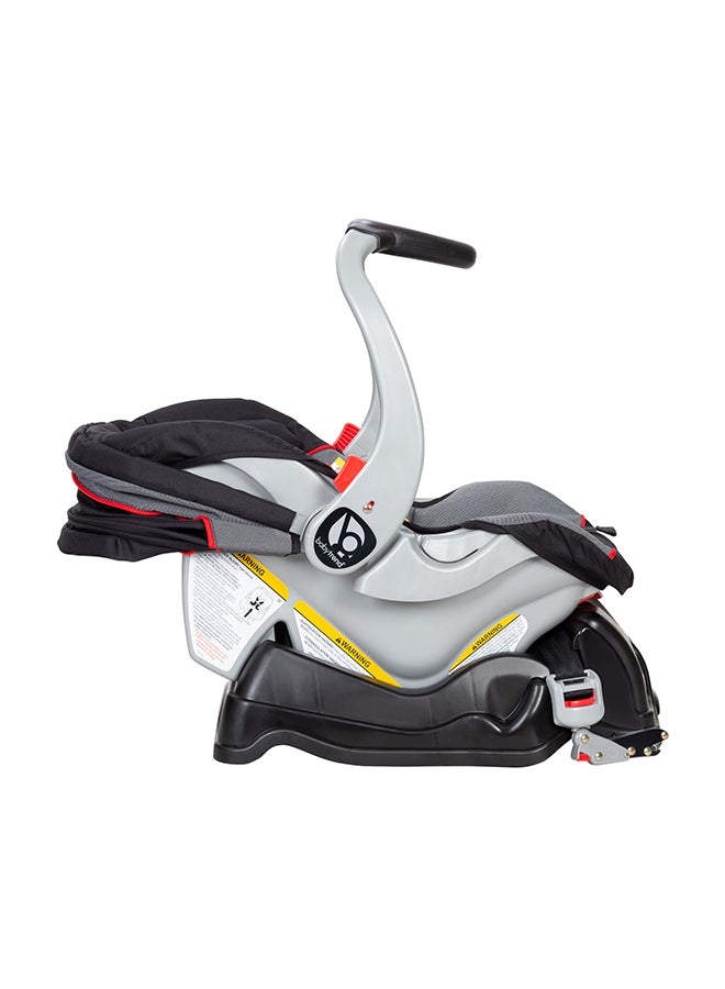 babytrend Adjustable Car Seat - Black/Silver - Image 4