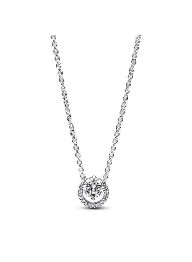 PANDORA Sterling silver collier with clear cubic zirconia - Image 1
