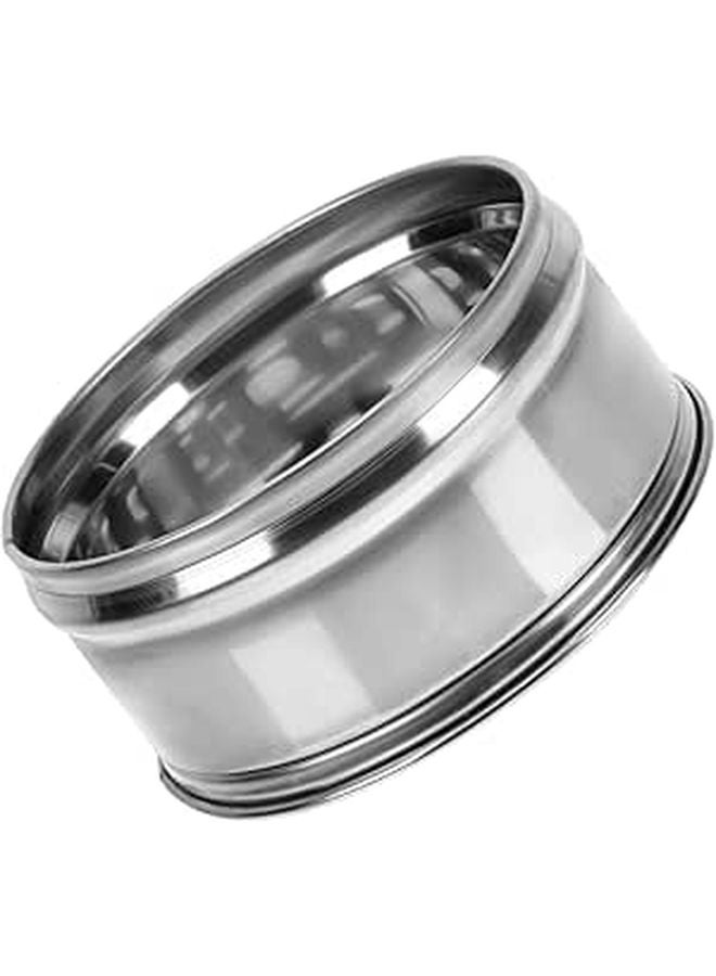 Thickened 14cm Stainless Steel Steamer Basket Reusable Steaming Rack Pot Insert for Vegetables - Image 1