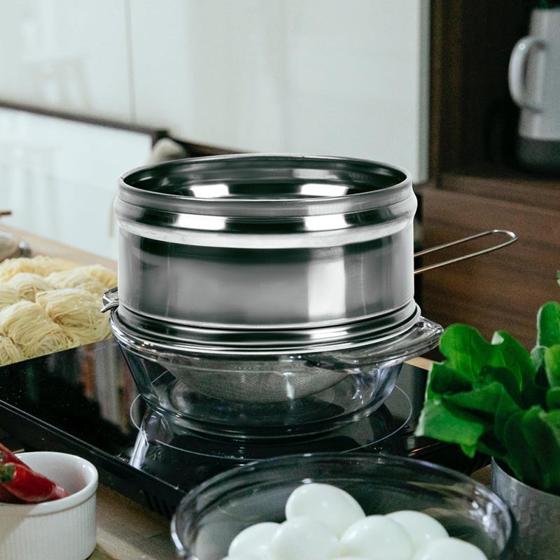 Thickened 14cm Stainless Steel Steamer Basket Reusable Steaming Rack Pot Insert for Vegetables - Image 5