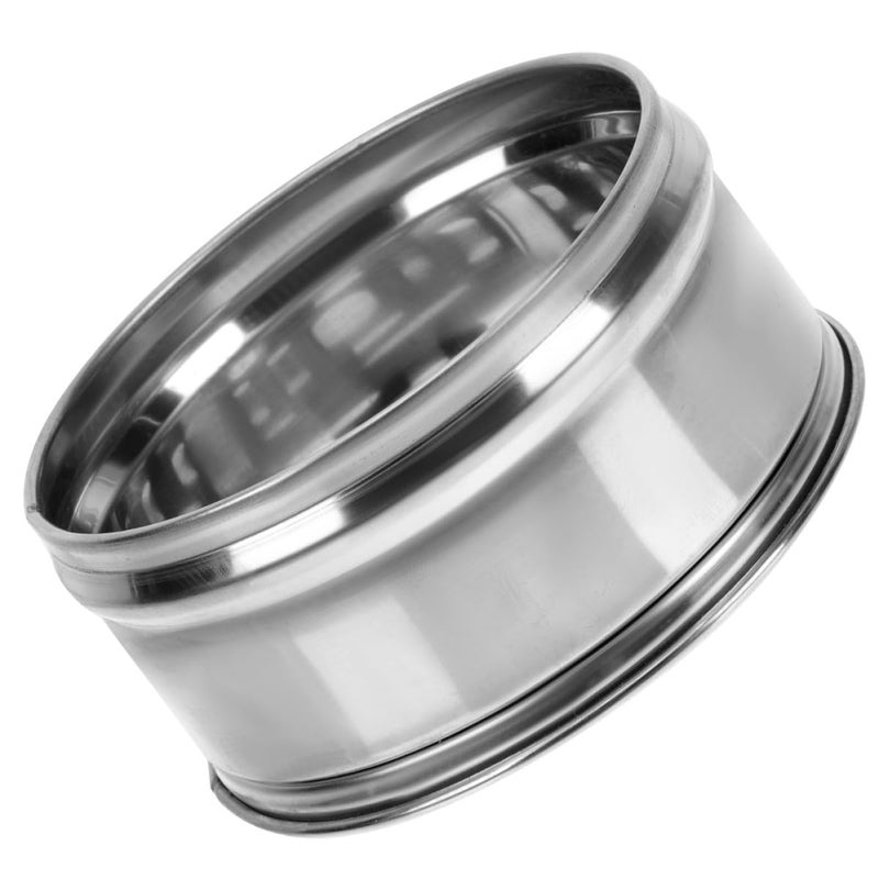 Thickened 14cm Stainless Steel Steamer Basket Reusable Steaming Rack Pot Insert for Vegetables - Image 2