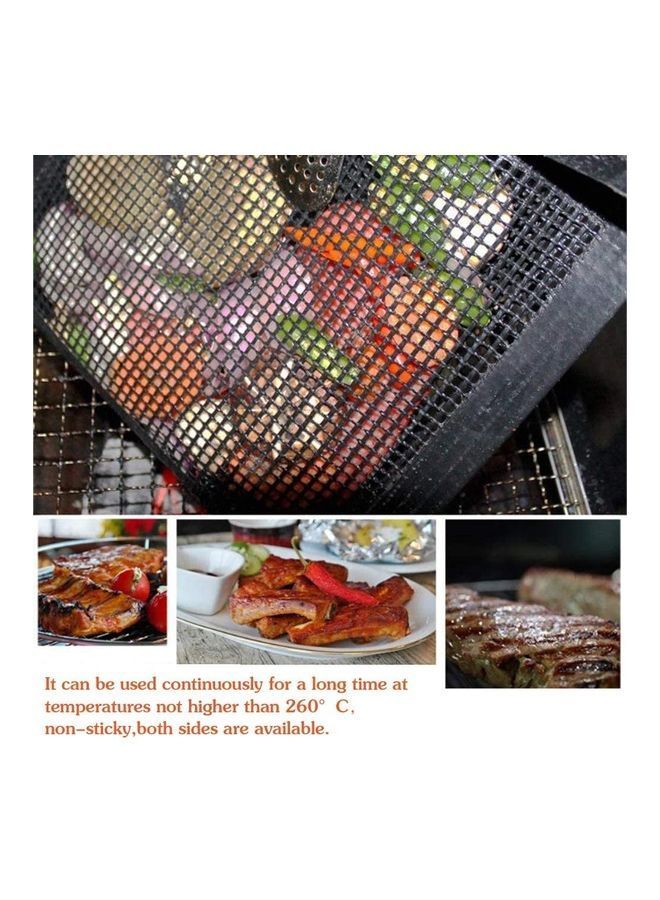 نيبمينينت أكياس مضادة للالتصاق من قطعتين لأغراض الشواء مع فرشاة متعدد الألوان - Image 3