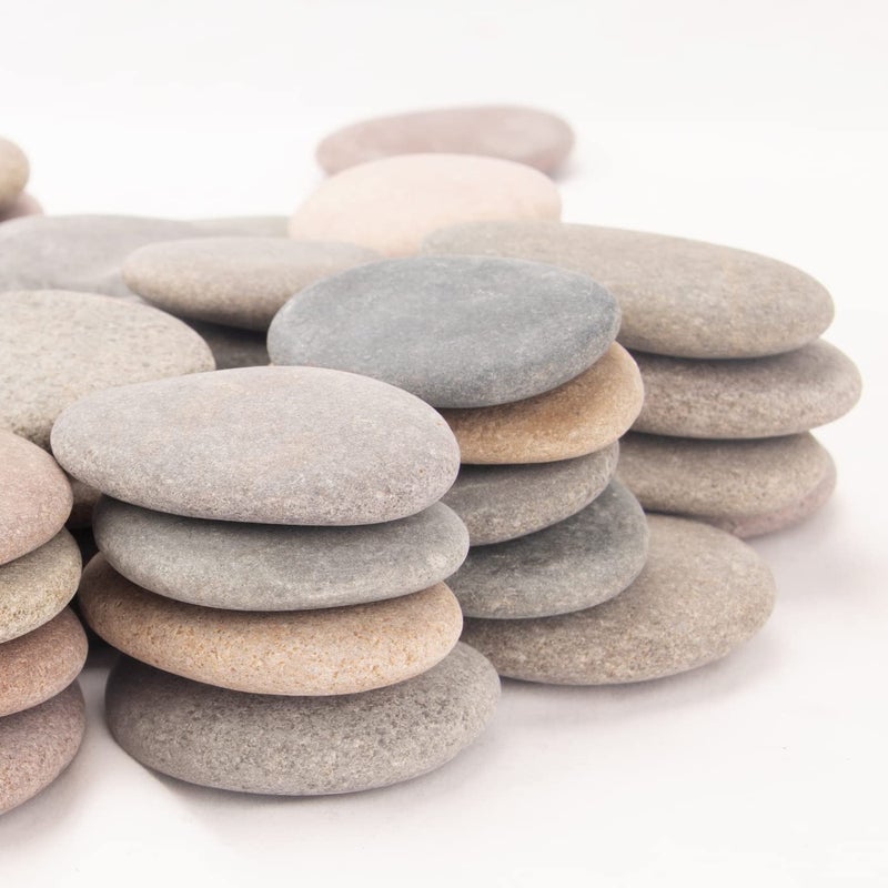 About 98 PCS 103 PCS181 Pounds Painting Rocks223368 River RocksFlat Stones