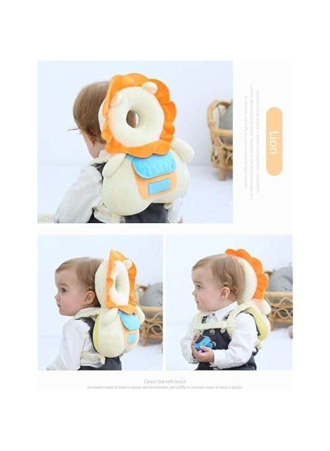 TRASSLE Baby Head Protector,Head Safety Protector Pad for Baby Toddler Walker,Infant Talking Head Protection Backpack Cushion,Baby Back Protection for Walking & Crawling  - Image 2