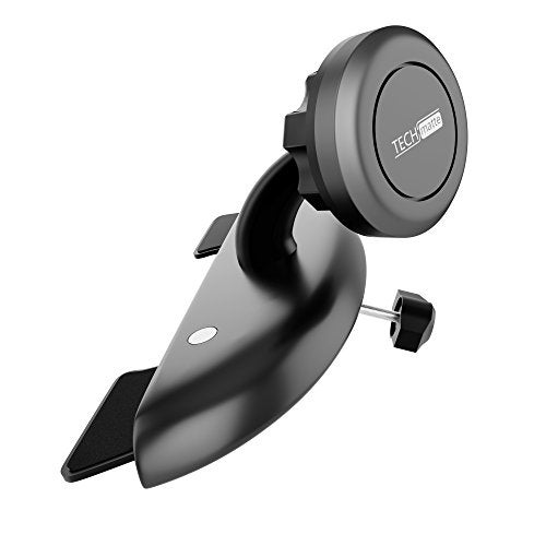 TechMatte MagGrip Universal Magnetic CD Slot Car Mount with Extra Strong Magnetic Grip (1 Pack) - Image 1