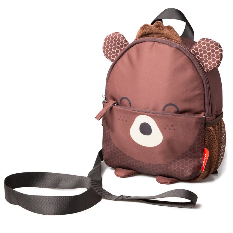 Diono Bear Character Kids Mini Back Pack Toddler Leash & Harness for Child Safety, with Padded Shoulder Straps for Child Comfort - Image 1
