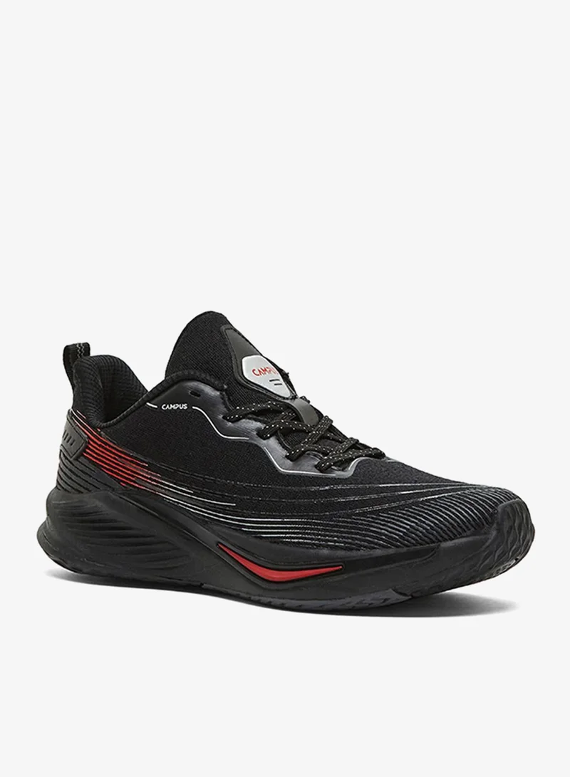 CAMPUS Men Duno Campus Air Flow Lite Comfort Footbed Lace-Up Running Shoes-Red