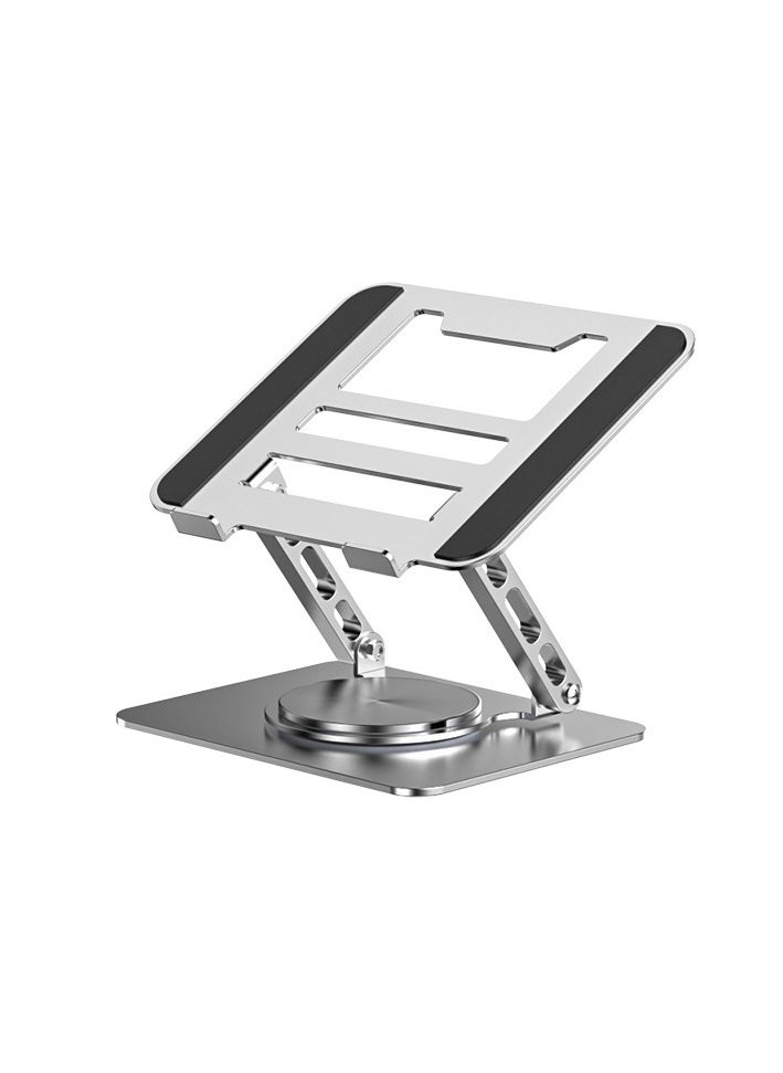 ARNOTEC Laptop Stand for Desk with 360° Rotating Base, Multi-Angle Adjustable Laptop Stands, Foldable Laptop Riser Compatible with 10 to 15.6 Inches PC Computer  - Image 2