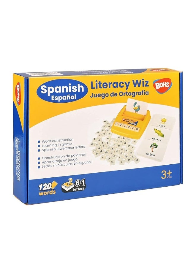 BOHS BOHS Spanish Literacy Wiz Spelling Game  Espanol Lower Case 60 Flash Cards  Preschool Language Learning Educational Toys  - Image 5